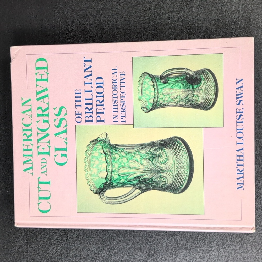 AMERICAN CUT AND ENGRAVED GLASS BOOK